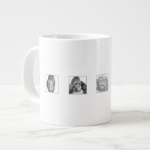Taza de la Colección de Animales de Lápiz - Monos