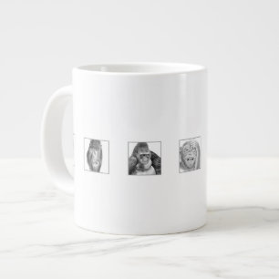 Café Gigante Taza de la Colección de Animales de Lápiz - Monos