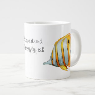 Café Gigante Taza de la especialidad de los Butterflyfish de