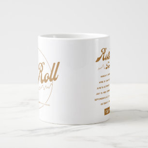 Café Gigante Taza de la gira mundial Roth n Roll – Camiseta de