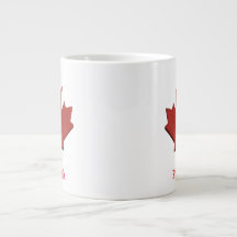 Taza de la herencia canadiense – Idioma dual "Paus