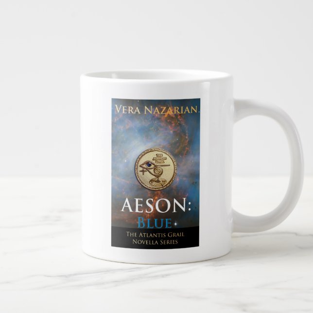 Café Gigante Taza de la Novela Aeson Blue (Derecha)