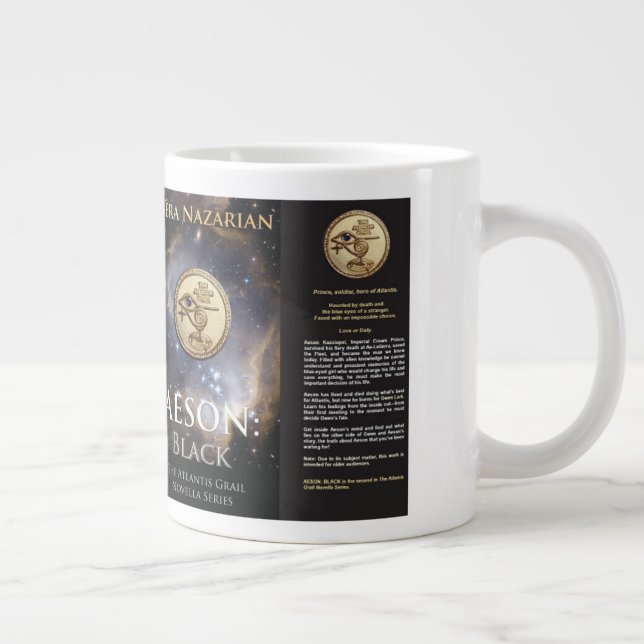 Café Gigante Taza de la Novela de Aeson Black (Derecha)