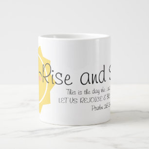 Café Gigante Taza de la subida y del brillo