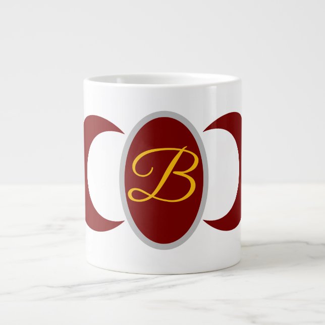 Café Gigante Taza de letra (Frente)