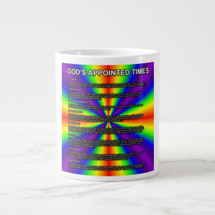 Café Gigante Taza de los Tiempos Designados por Dios