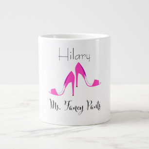 Café Gigante Taza de lujo personalizada zapatos de los