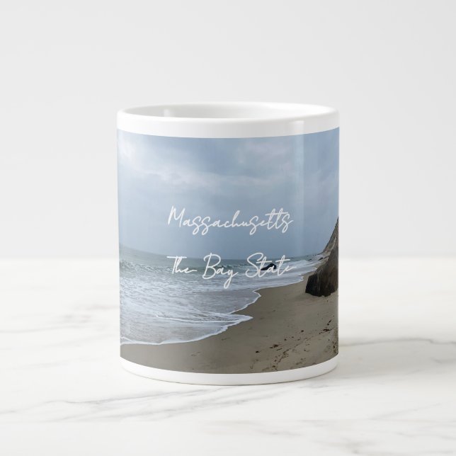 Café Gigante Taza de Massachusetts (Frente)