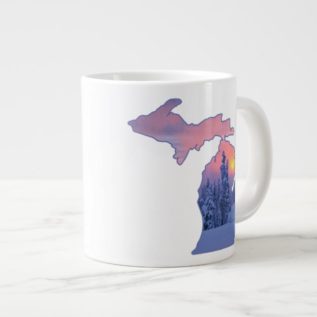Café Gigante Taza de Michigan (Derecha)