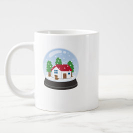 Café Gigante Taza de Navidad familiar – Taza divertida de cacao