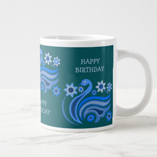 CAFÉ GIGANTE TAZA DE PÁJARO CREATIVA PARA REGALO