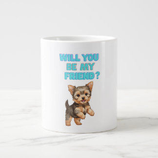 Café Gigante Taza de Perro Adorable