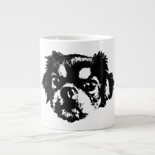 Café Gigante Taza de perro Chihuahua dulce – Arte de estilo de 