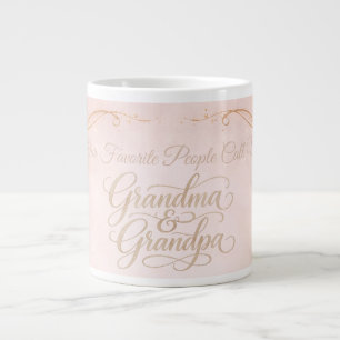Café Gigante Taza de personas favoritas: abuela y abuelo