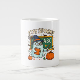 Café Gigante Taza de profesor fantasma para permanecer espeluzn