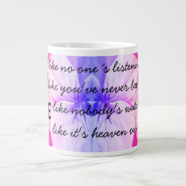 Café Gigante Taza De Regalo De Nuevo Comienzo Motivacional Posi