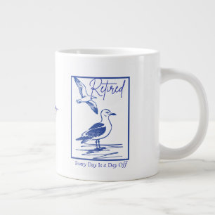 Café Gigante Taza de regalo para jubilados viajeros