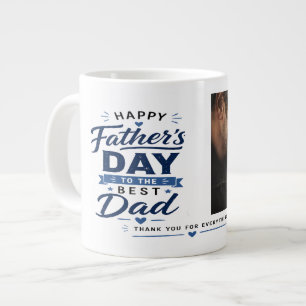 Café Gigante Taza de regalo personalizada del Día del Padre con