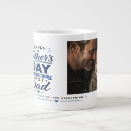 Café Gigante Taza de regalo personalizada del Día del Padre con