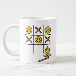 Café Gigante Taza de Tic Tac Toe