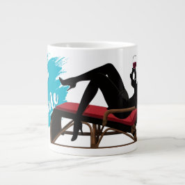 Café Gigante Taza de Tiempo para Mí - Regalo de Cuidado Persona