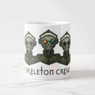 Café Gigante Taza de tripulación de esqueletos