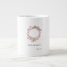 Taza de Verso de Navidad Lucas 2:14