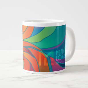 Café Gigante Taza del arte de la cáliz de MLTS, enorme