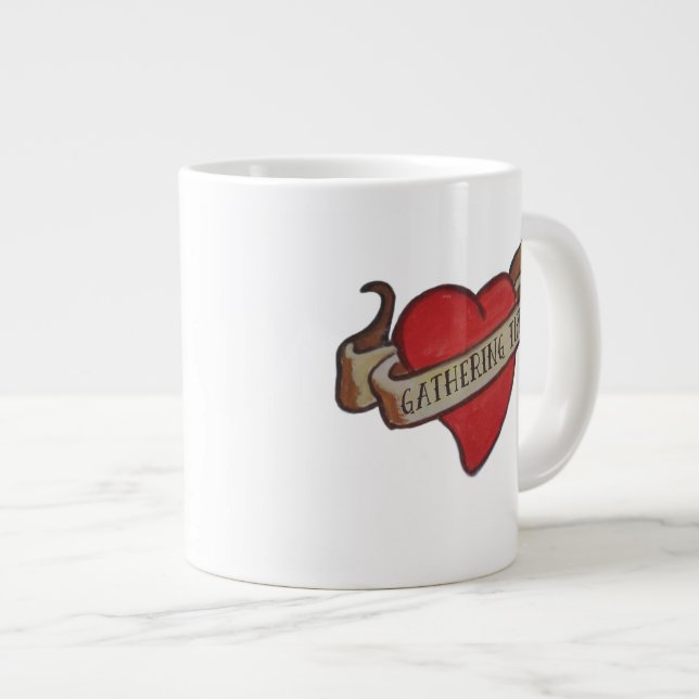 Café Gigante Taza del corazón del "recuerdo" de GT (Derecha)