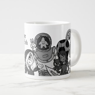 Café Gigante Taza del jumbo del alcohol ilegal y de las