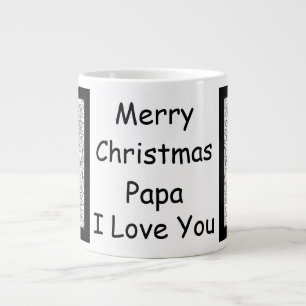 Café Gigante Taza del jumbo del navidad de la papá