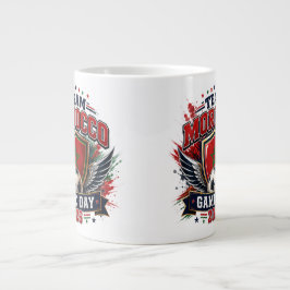 Café Gigante Taza Día de Partido Equipo Marruecos 2026 Fanático