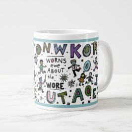 Café Gigante Taza divertida de 20oz: No hay quien entienda