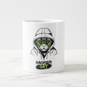 Café Gigante Taza divertida de tecnología para ciberjugador y c