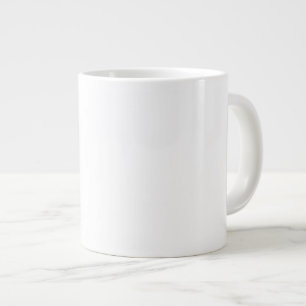 Café Gigante Taza enorme 20oz del ~ blanco de DIY