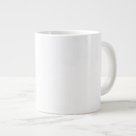 Café Gigante Taza enorme 20oz del ~ blanco de DIY