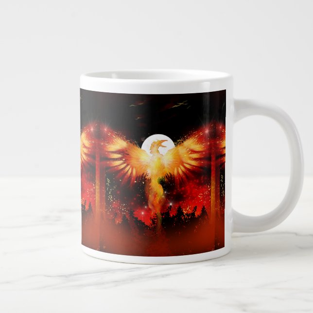 Café Gigante Taza enorme de levantamiento de Phoenix (Derecha)