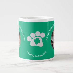 Café Gigante Taza especial con foto de gato para el día de San 