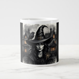 Café Gigante Taza especial de belleza de magia negra de Hallowe