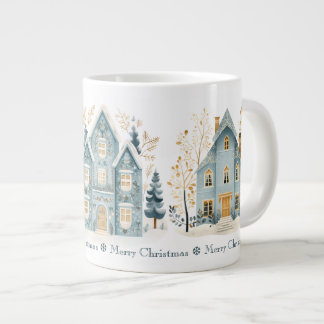 Café Gigante Taza especial de casas de vacaciones de arte popul