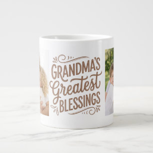 Café Gigante Taza Especial de Fotos de las Mejores Bendiciones