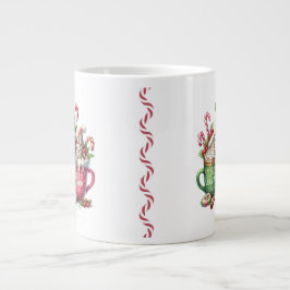 Café Gigante Taza Especial de Golosinas de Navidad