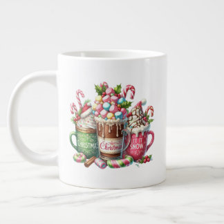 Café Gigante Taza Especial de Golosinas de Navidad