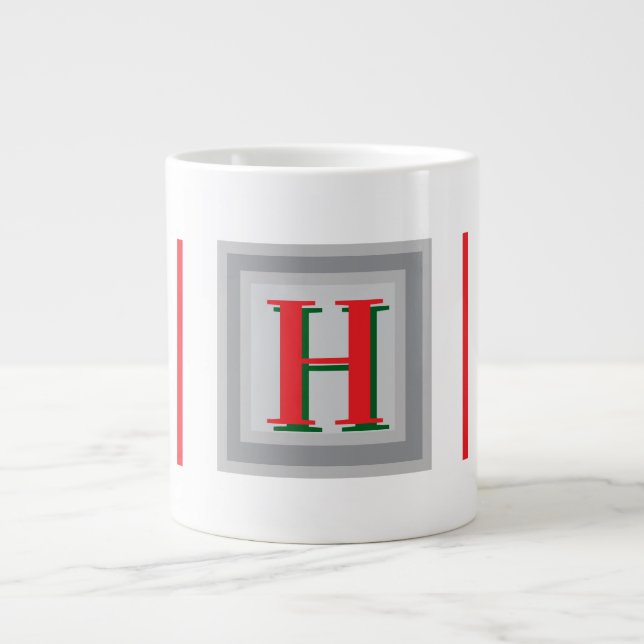 Café Gigante Taza especial de letras (Frente)