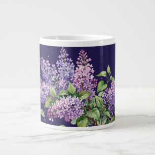 Café Gigante Taza especial de lilas de primavera