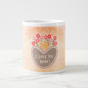 Café Gigante Taza Especial Día de la Madre Te Amo Mamá
