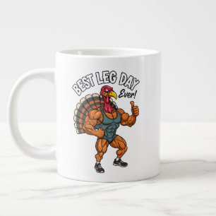 Café Gigante Taza Especial Jumbo para el Día de Acción de Graci