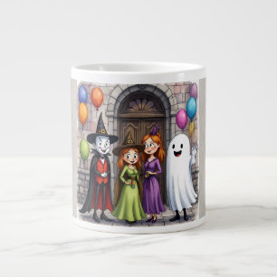 Café Gigante Taza especial para fiesta de disfraces de Hallowee