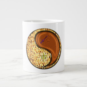 Café Gigante Taza especial Sagitario y Mono de Madera