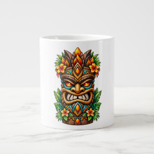 Café Gigante Taza especial Tiki Corona de Palma Dorada